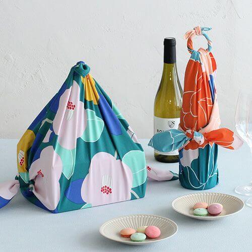 Adeline Klam Water-Repellent | Camellia Green 70x70cm - Nagamochi Shop