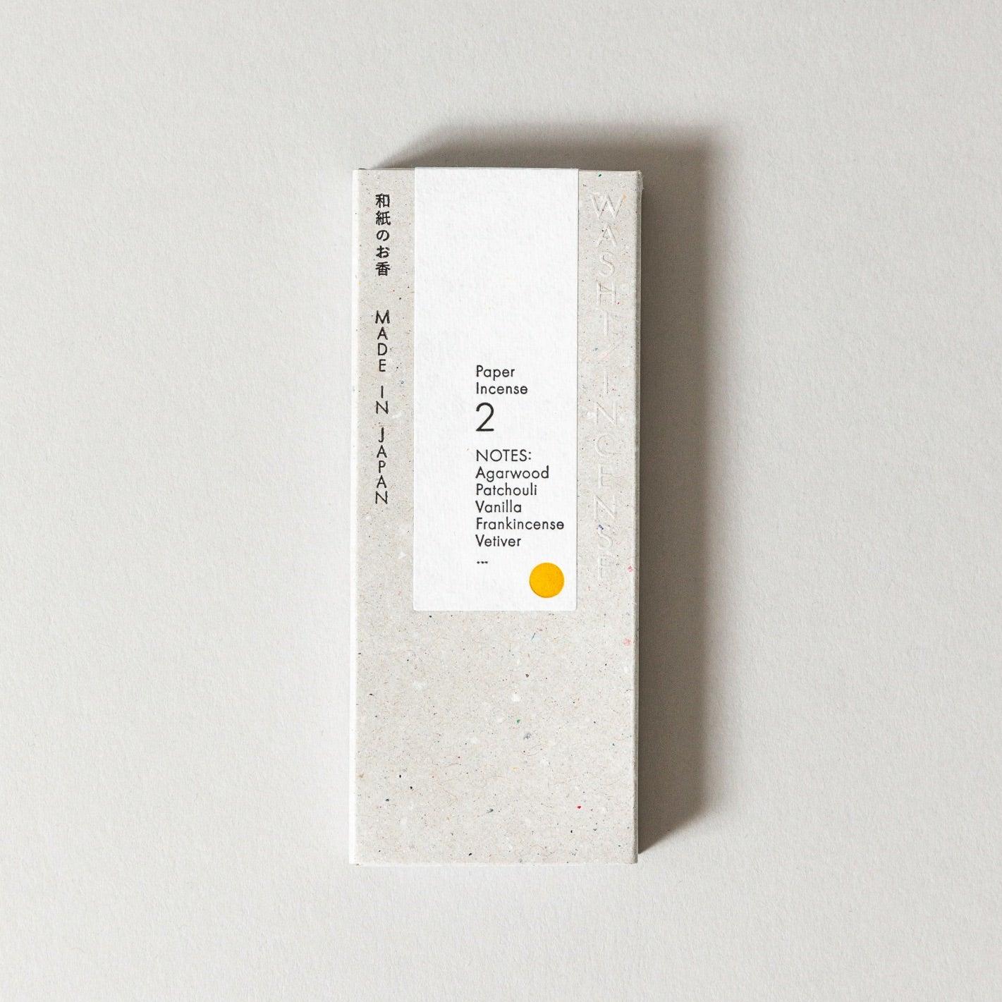 Washi Paper Incense Strips - Nagamochi Shop