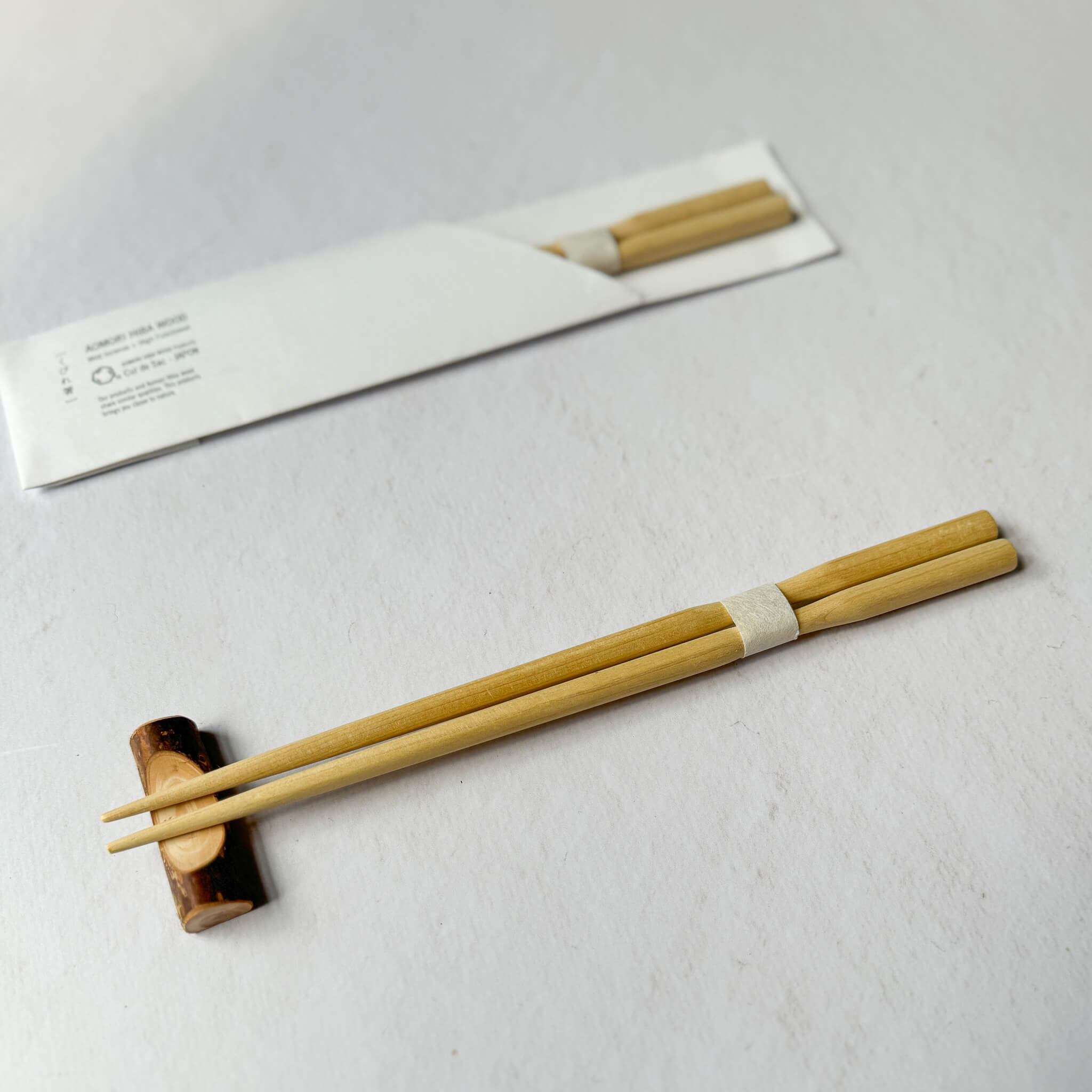 Hiba Wood Chopsticks (Set of 2) - Nagamochi Shop