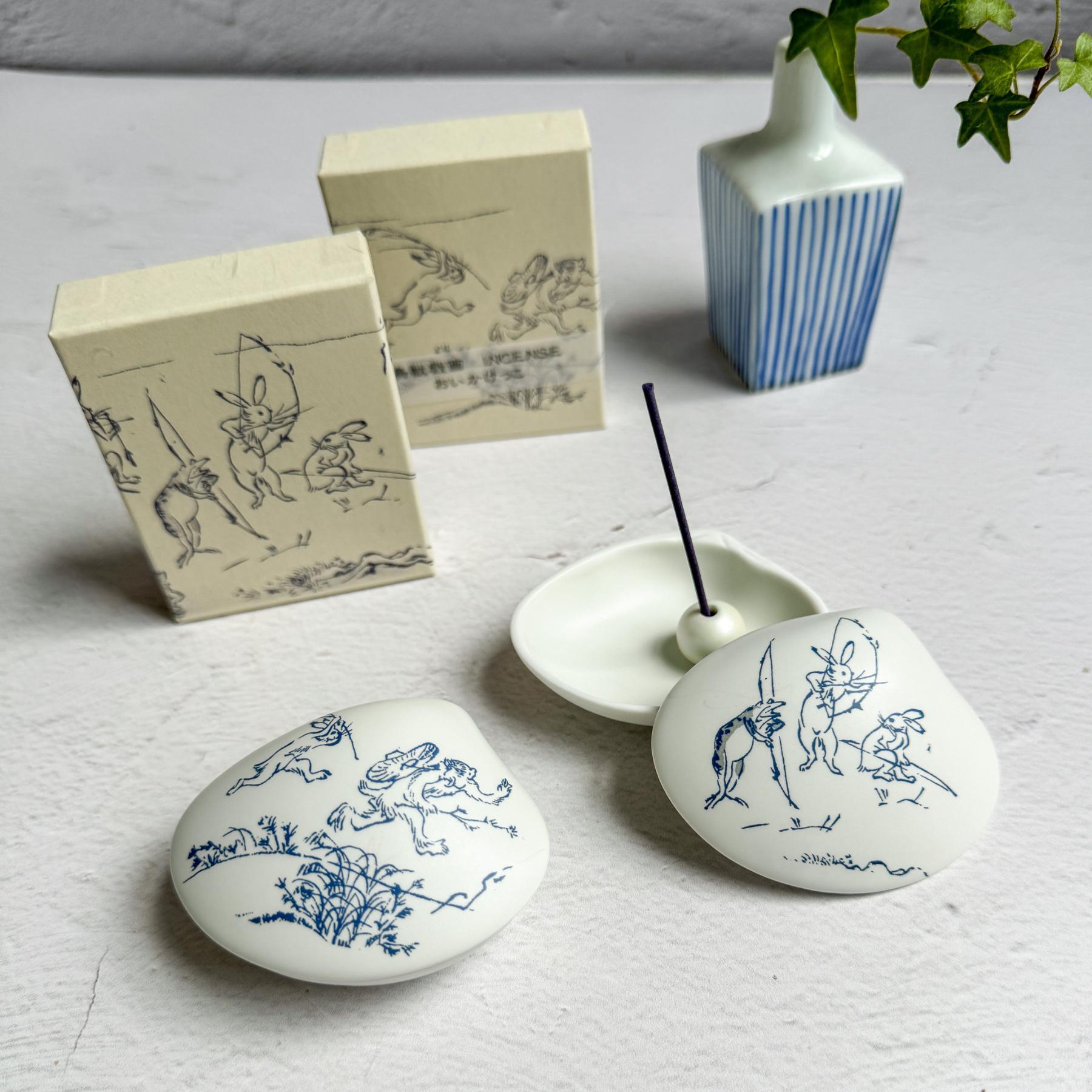 Choju Giga Seashell Incense Holder - Nagamochi Shop