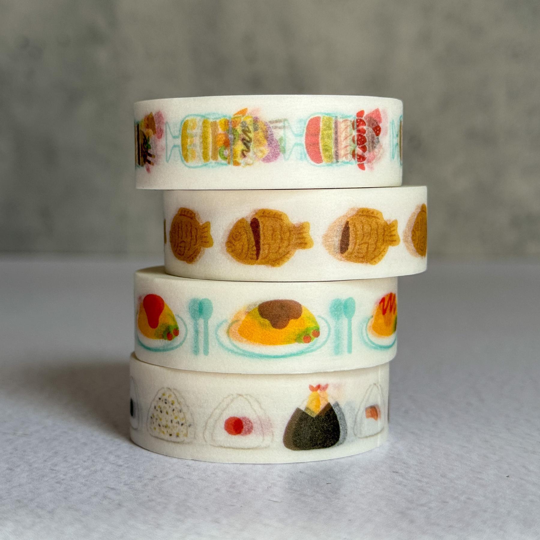 15mm Washi Tape: Food - Nagamochi Shop