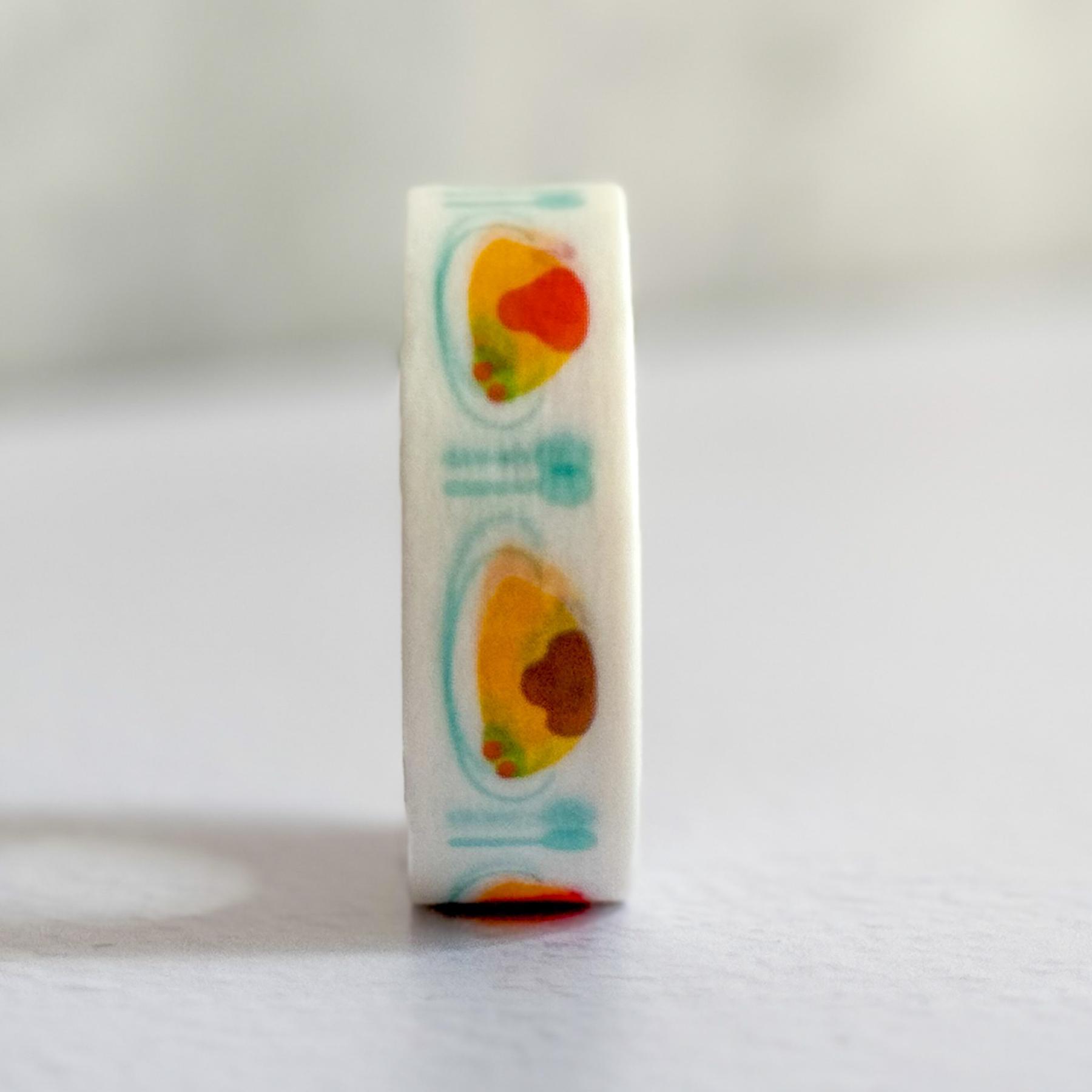 15mm Washi Tape: Food - Nagamochi Shop