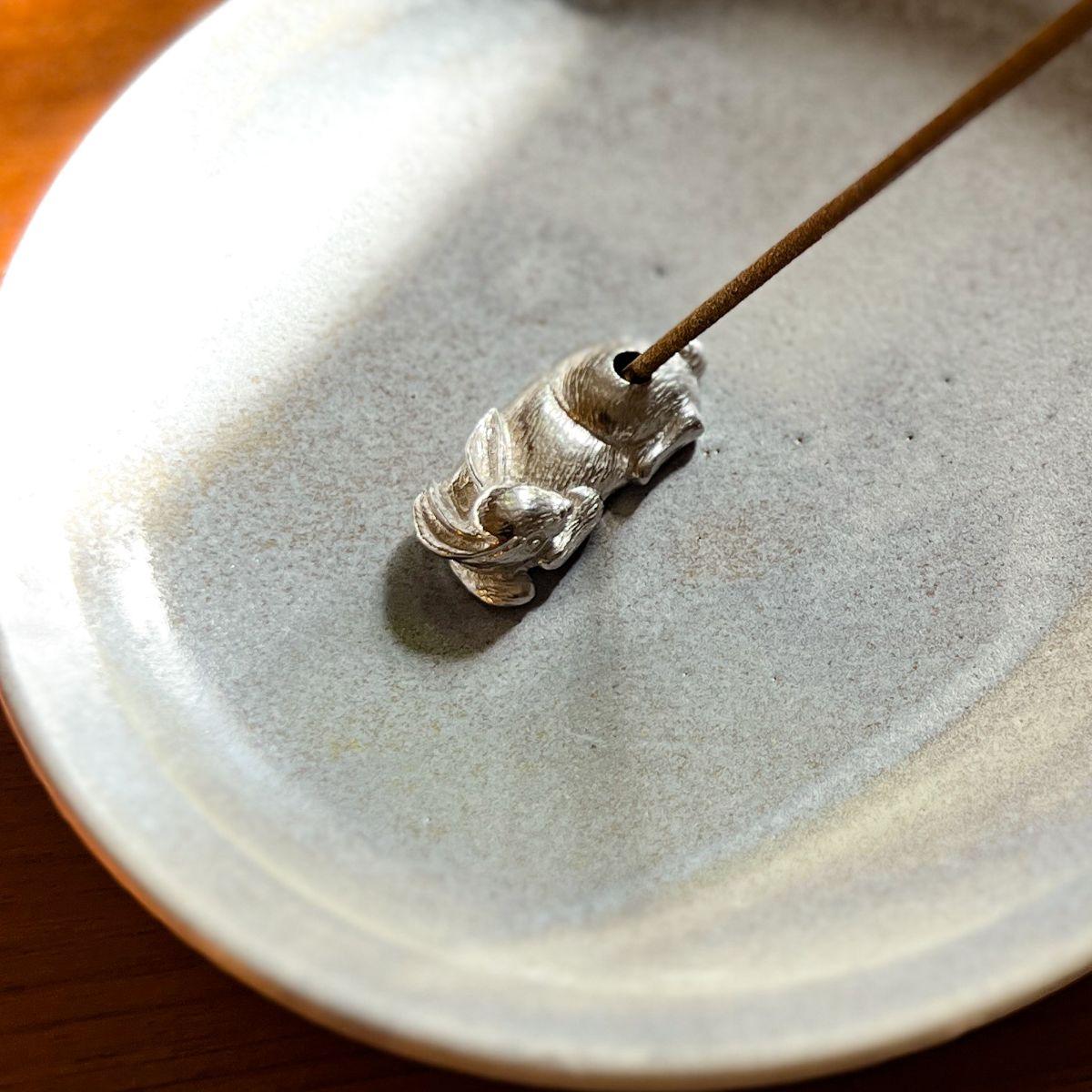 Sleeping Bunny Incense Holder - Nagamochi Shop