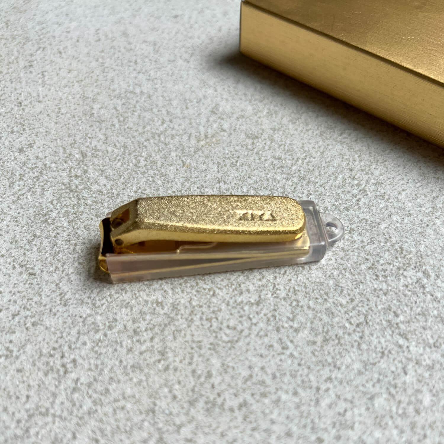 Gold Nail Clipper by KIYA - Nagamochi Shop