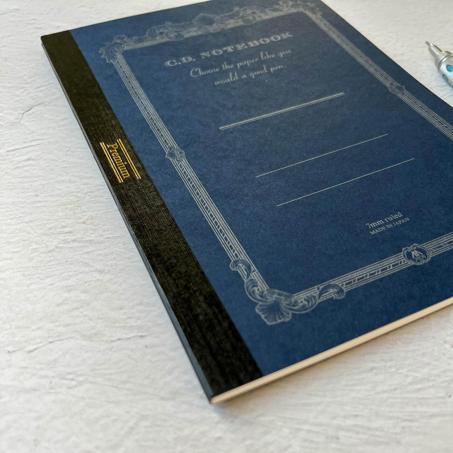 APICA Premium C.D. Notebook A5 / 7mm Ruled / 32 Sheets - Nagamochi Shop