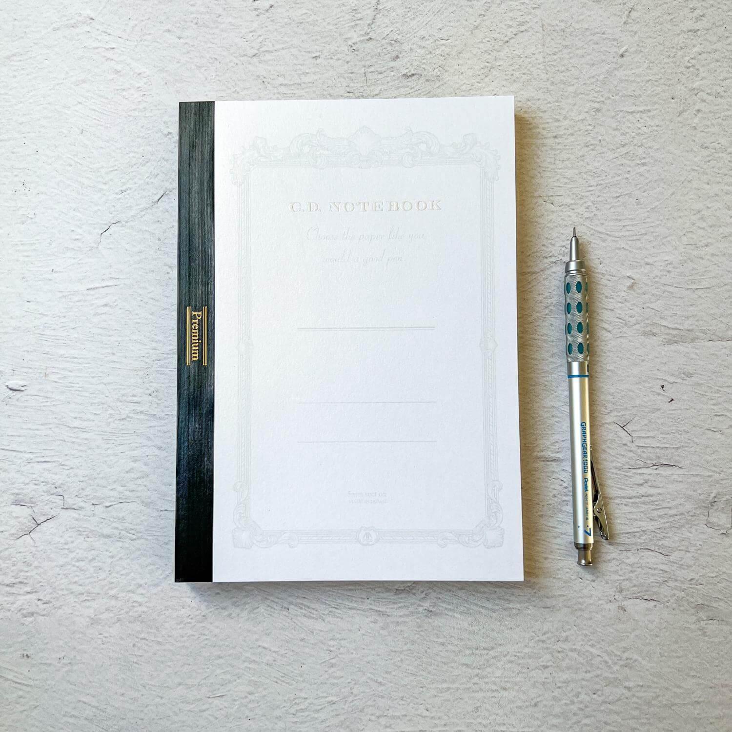 APICA Premium C.D. Notebook Limited Color A5 / 5mm Grid / 96 Sheets - Nagamochi Shop