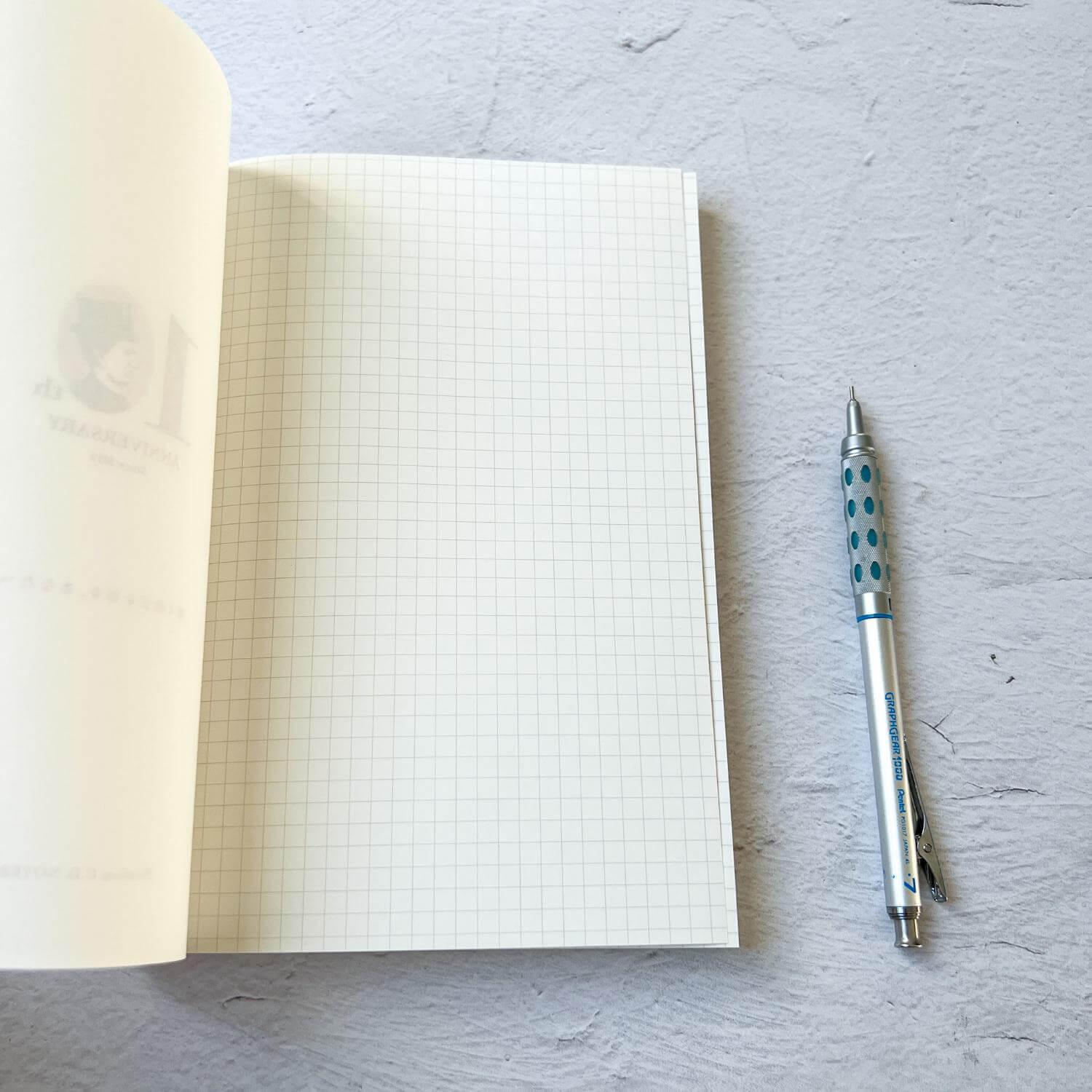 APICA Premium C.D. Notebook Limited Color A5 / 5mm Grid / 96 Sheets - Nagamochi Shop