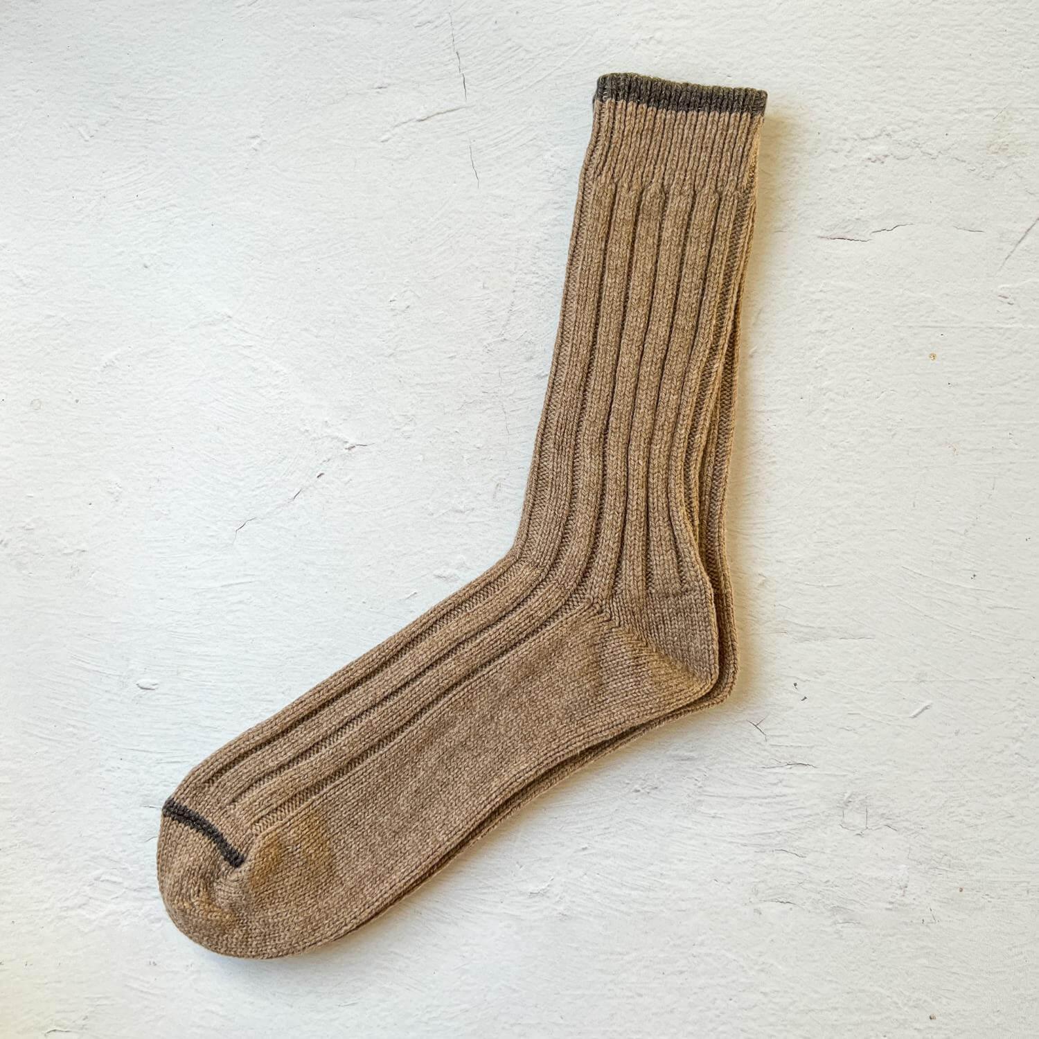 Quality Low Gauge Wool Socks Made in Nara Japan - Nagamochi Shop