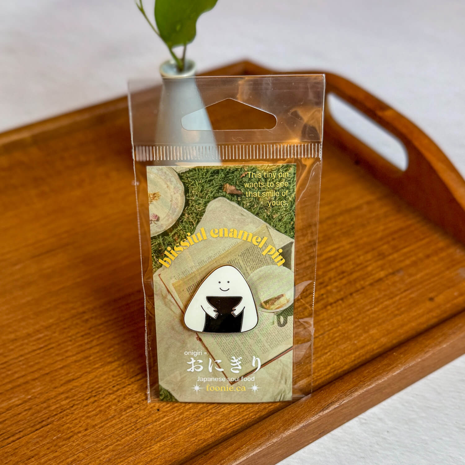 Onigiri Pin by foonie - Nagamochi Shop