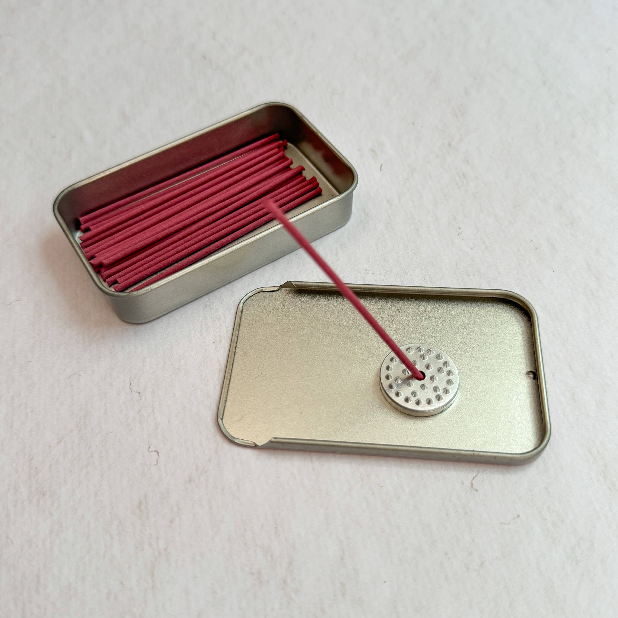 Portable Stick Incense in Aluminum Tin - Nagamochi Shop