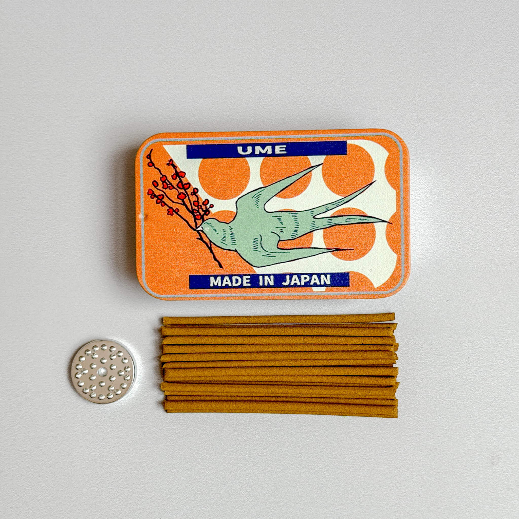 Portable Stick Incense in Aluminum Tin - Nagamochi Shop