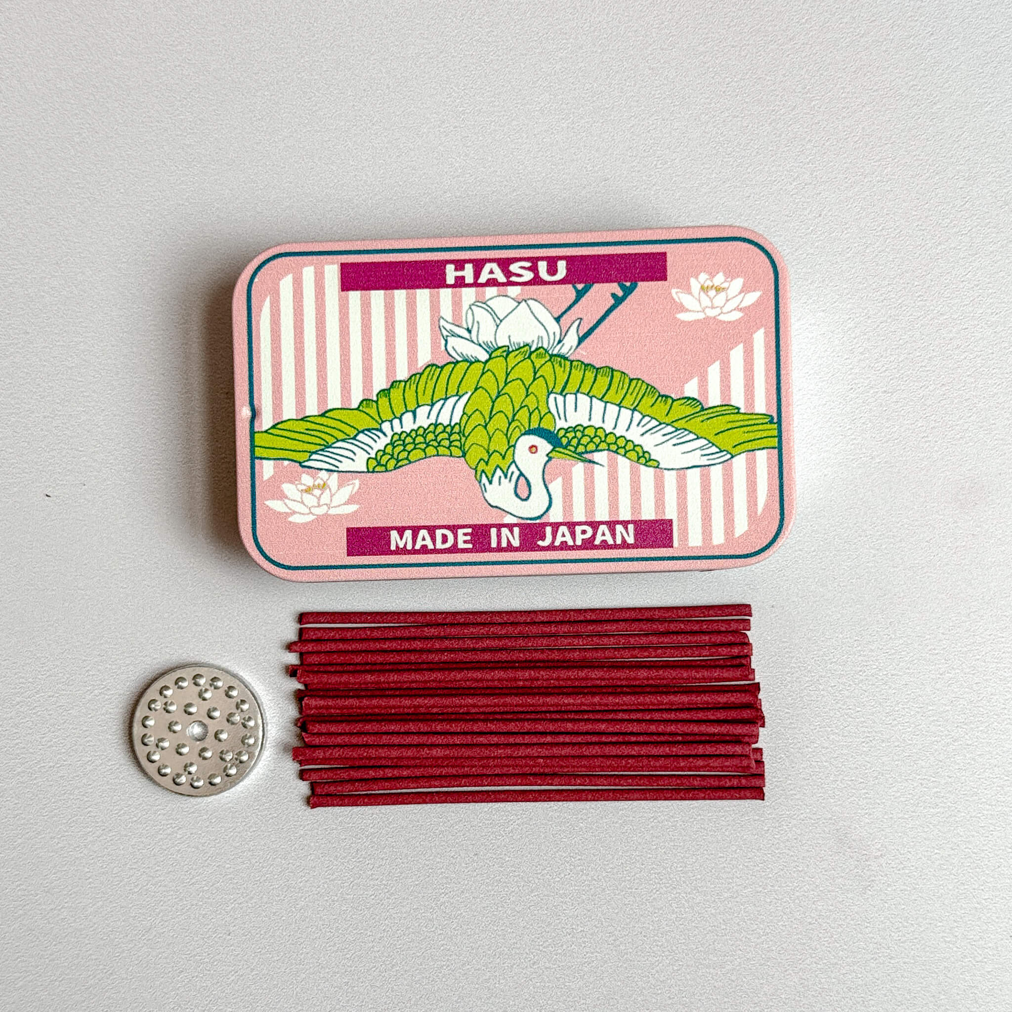 Portable Stick Incense in Aluminum Tin - Nagamochi Shop