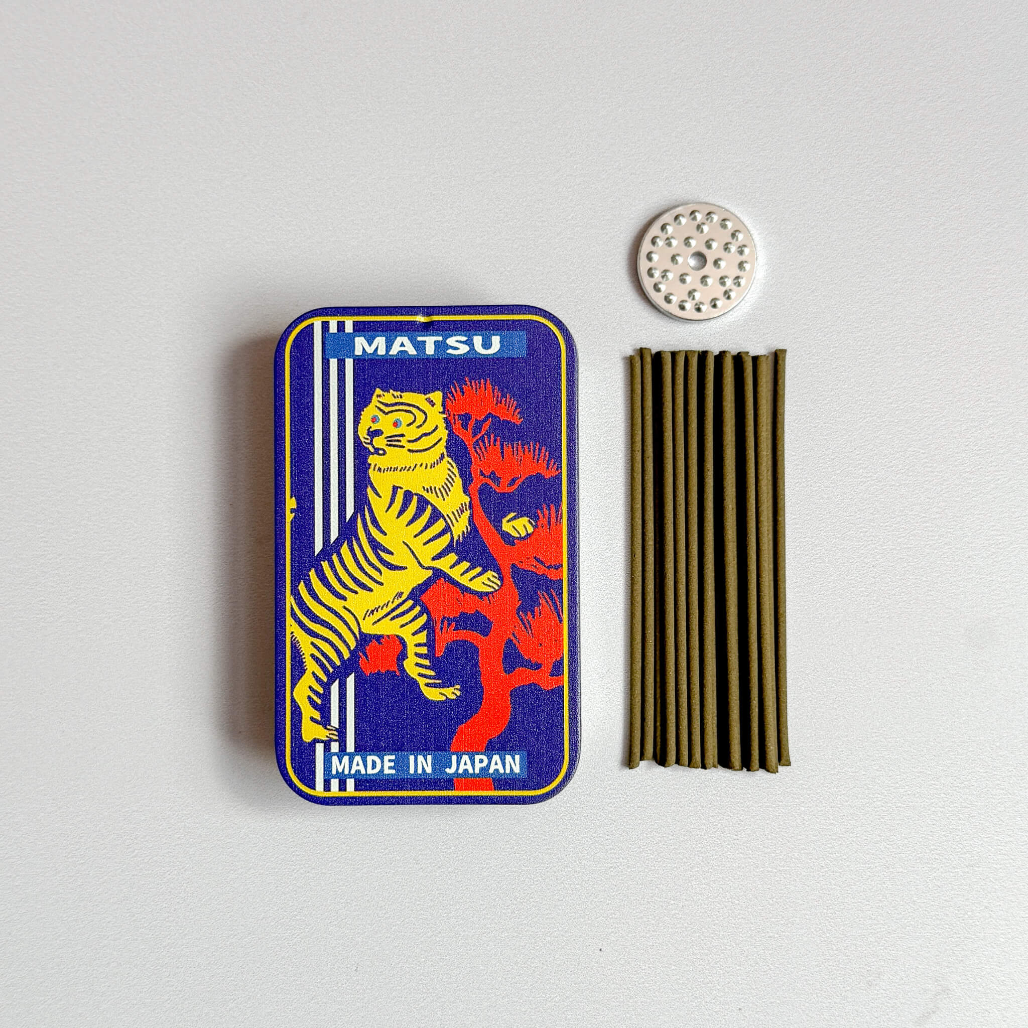 Portable Stick Incense in Aluminum Tin - Nagamochi Shop