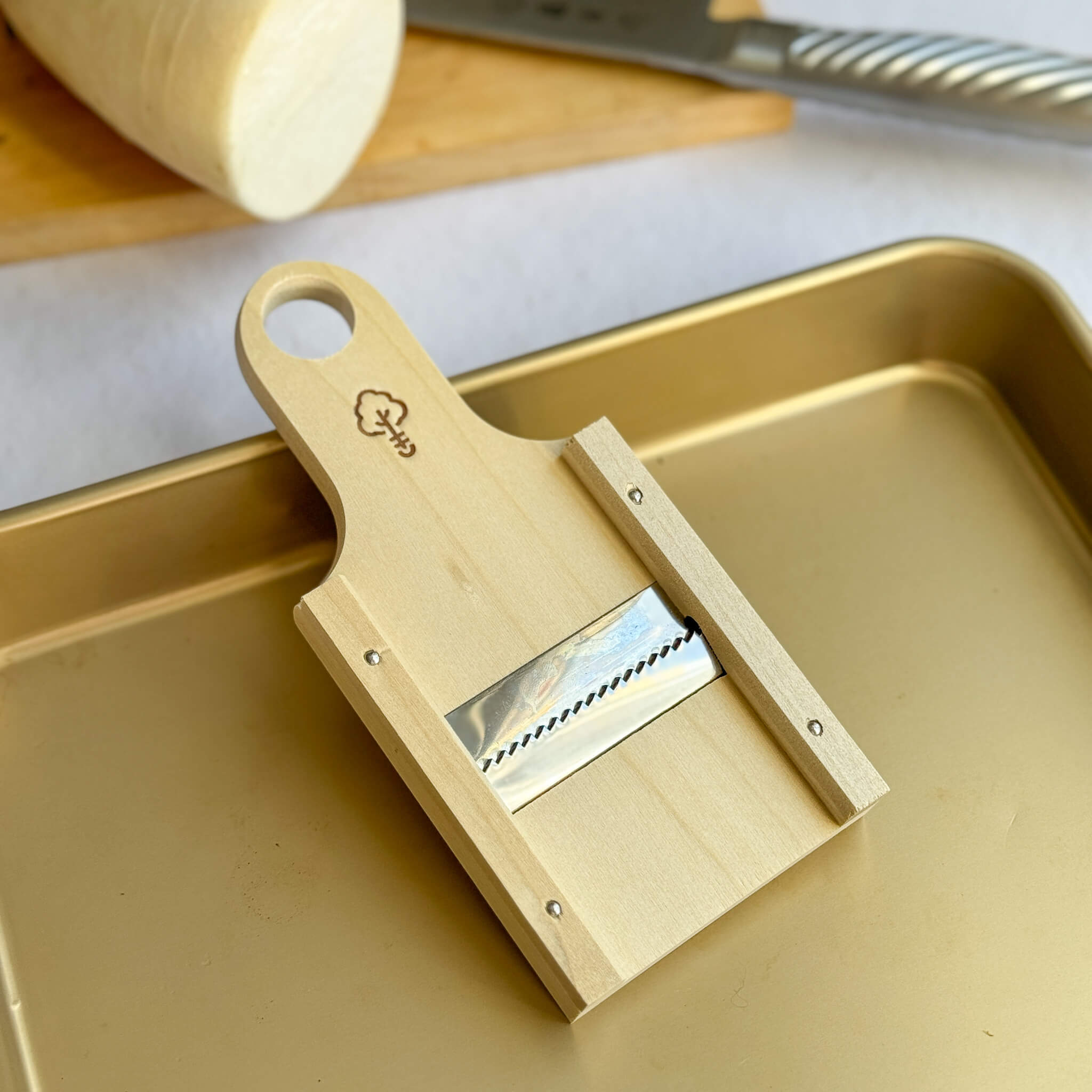 Wooden Shredder | Vegetable Julienne Slicer - Nagamochi Shop