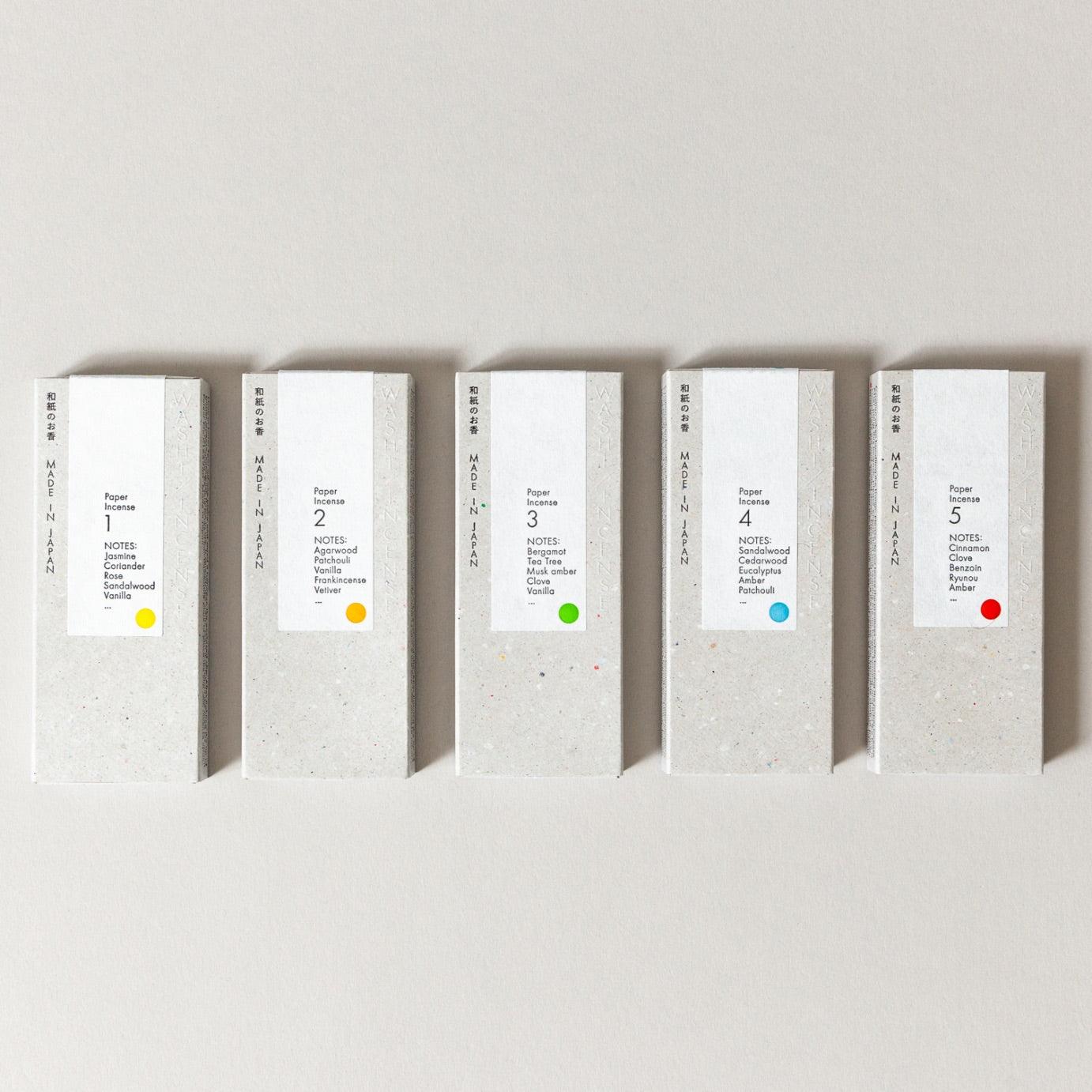 Washi Paper Incense Strips - Nagamochi Shop