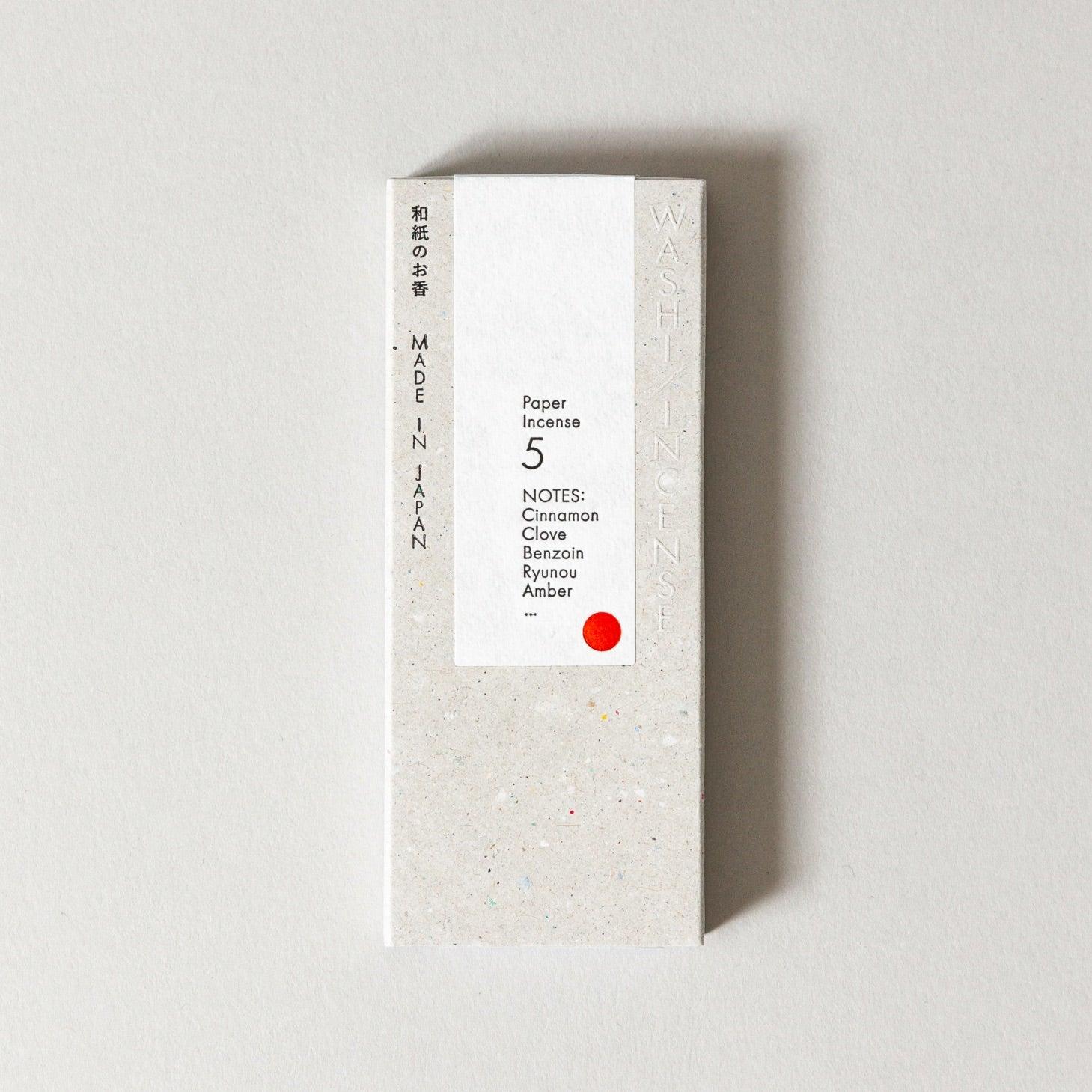 Washi Paper Incense Strips - Nagamochi Shop