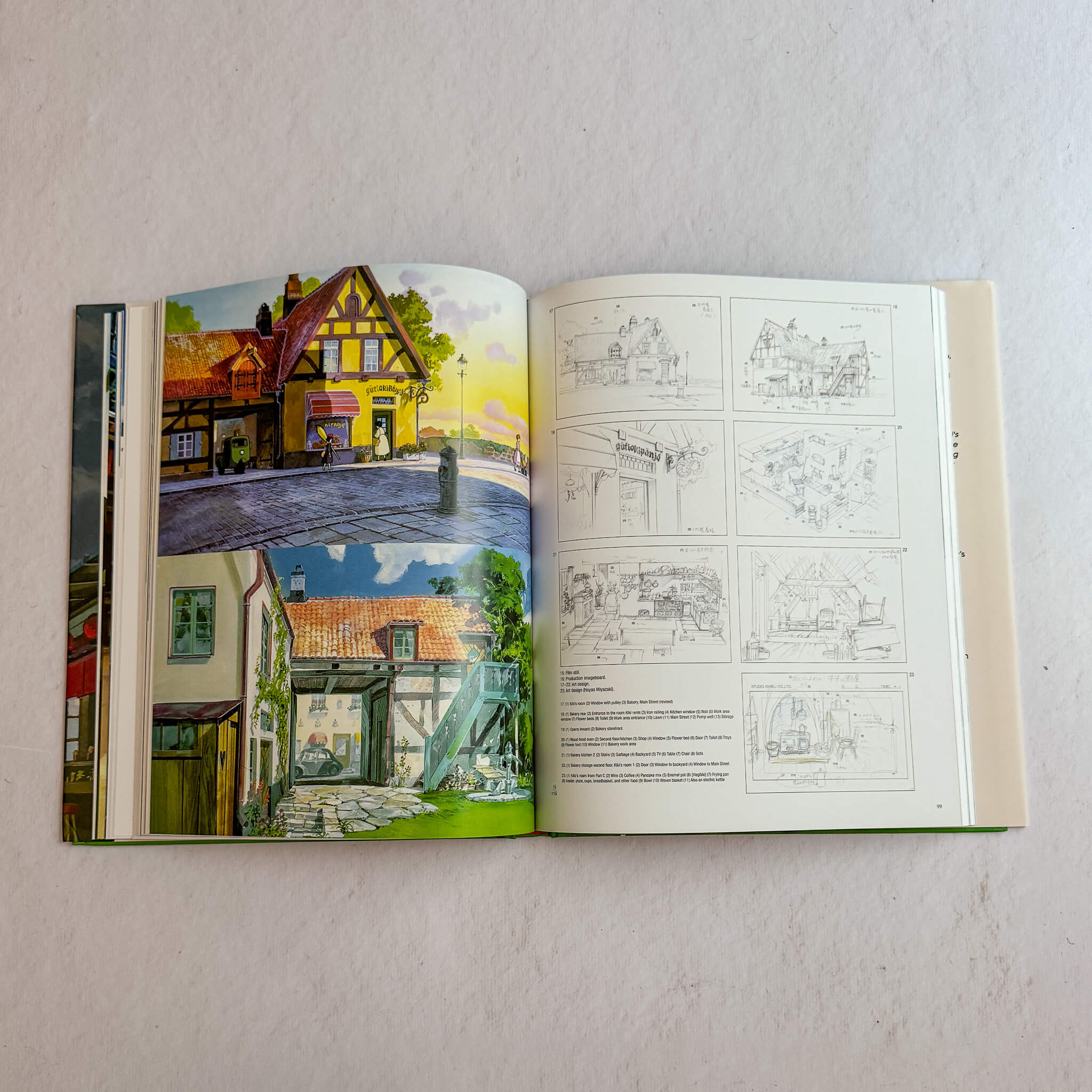Studio Ghibli: Architecture in Animation - Nagamochi Shop