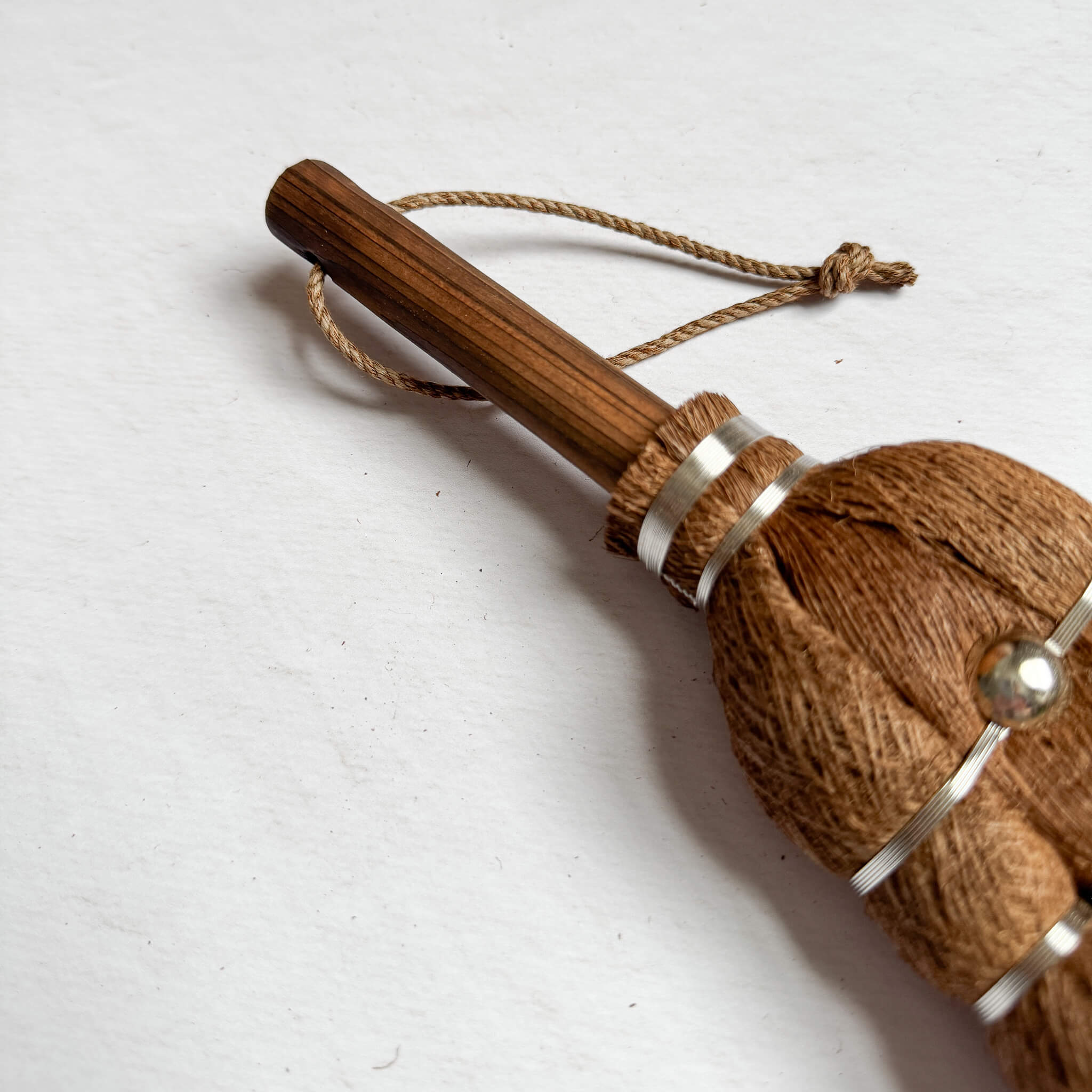 Japanese Table Broom with Hinoki Handle