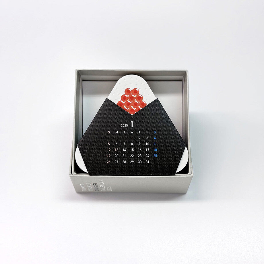Tokyo Tsukiji Onigiri Calendar 2025 - Nagamochi Shop