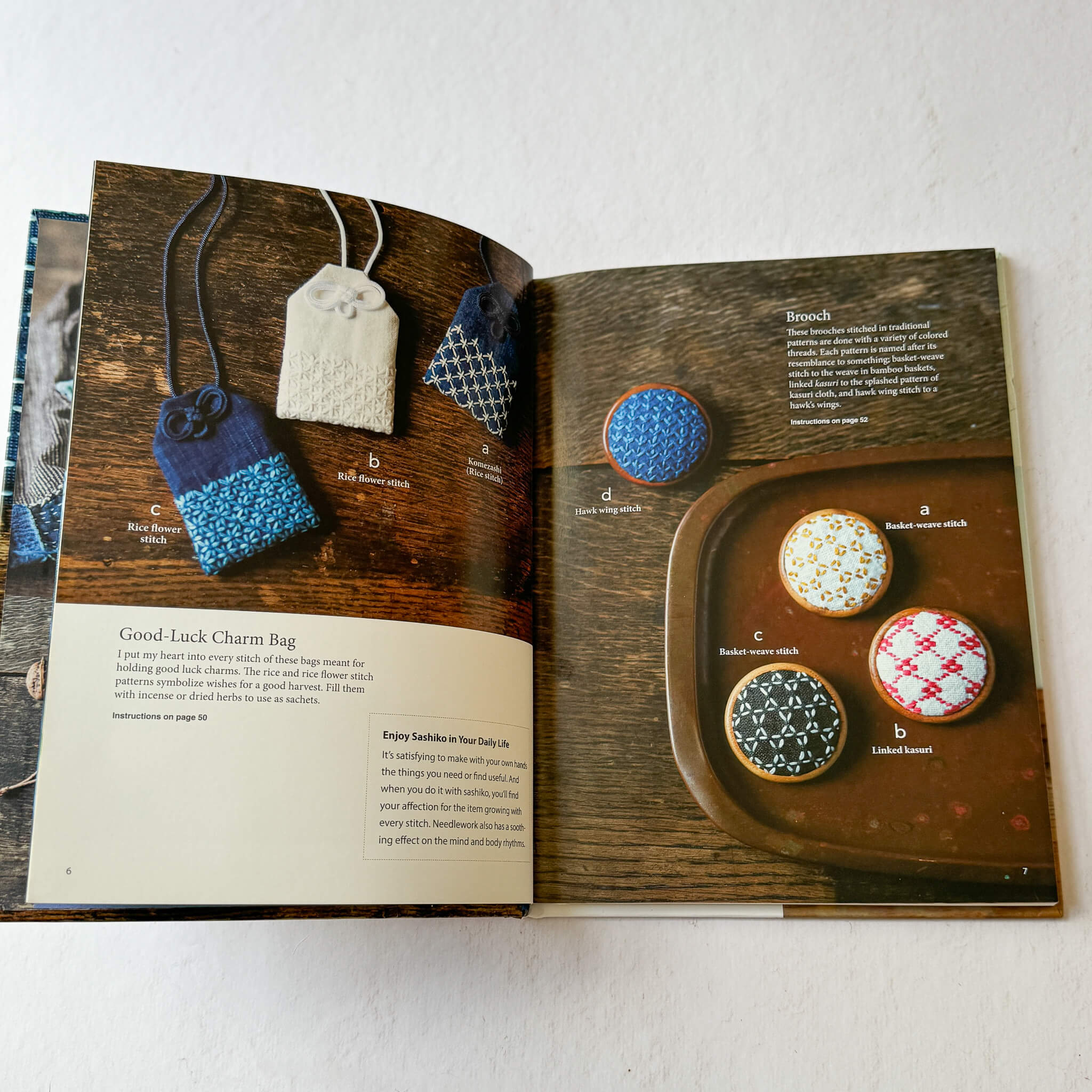 Sashiko for Making & Mending | 15 Simple Japanese Embroidery Projects - Nagamochi Shop