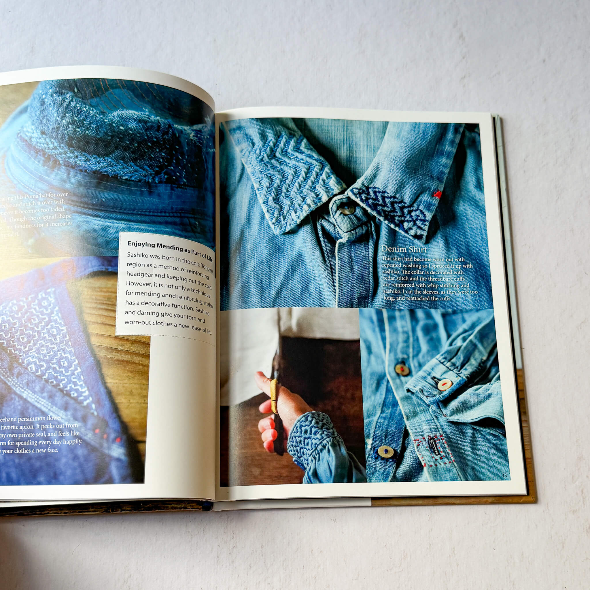 Sashiko for Making & Mending | 15 Simple Japanese Embroidery Projects - Nagamochi Shop