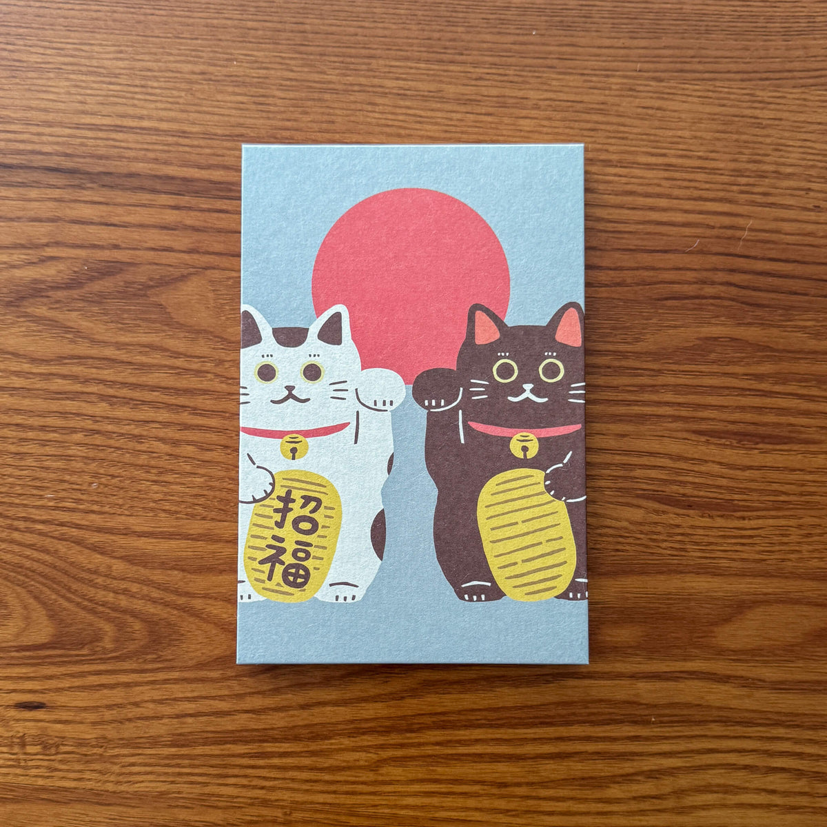 Japanese Goshuincho Temple & Shrine Stamp Book: Maneki Neko(Lucky Cat)