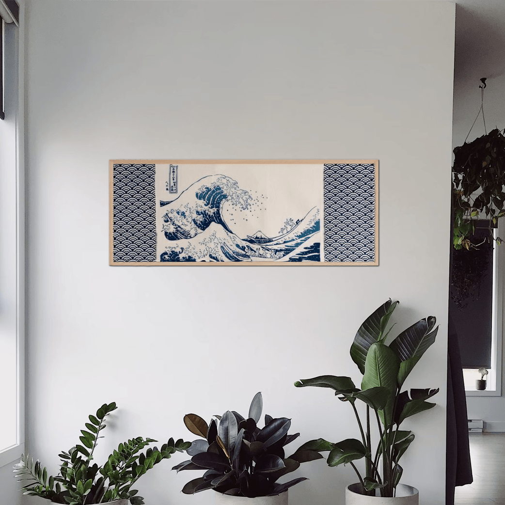 Tenugui Chojugiga Manga | The Great Wave off KANAGAWA - Nagamochi Shop