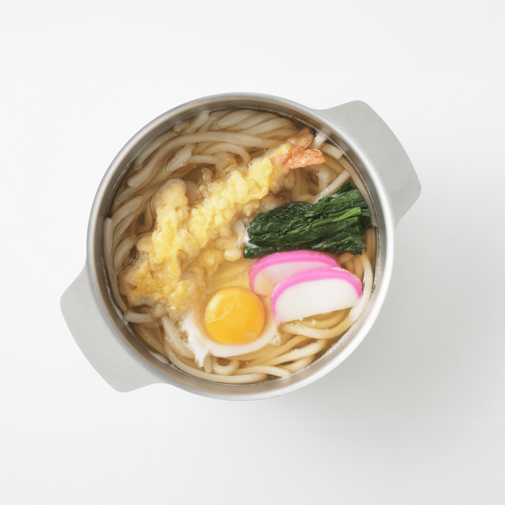 18cm Stainless Steel Pot with Lid / YOSHIKAWA - Nagamochi Shop