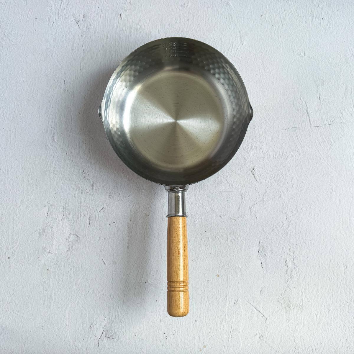 YOSHIKAWA Stainless Steel Yukihira Pot 18cm - Nagamochi Shop