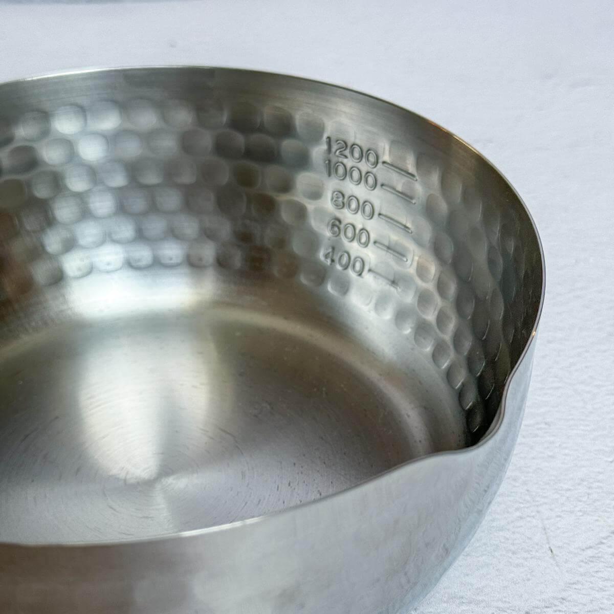 YOSHIKAWA Stainless Steel Yukihira Pot 18cm - Nagamochi Shop