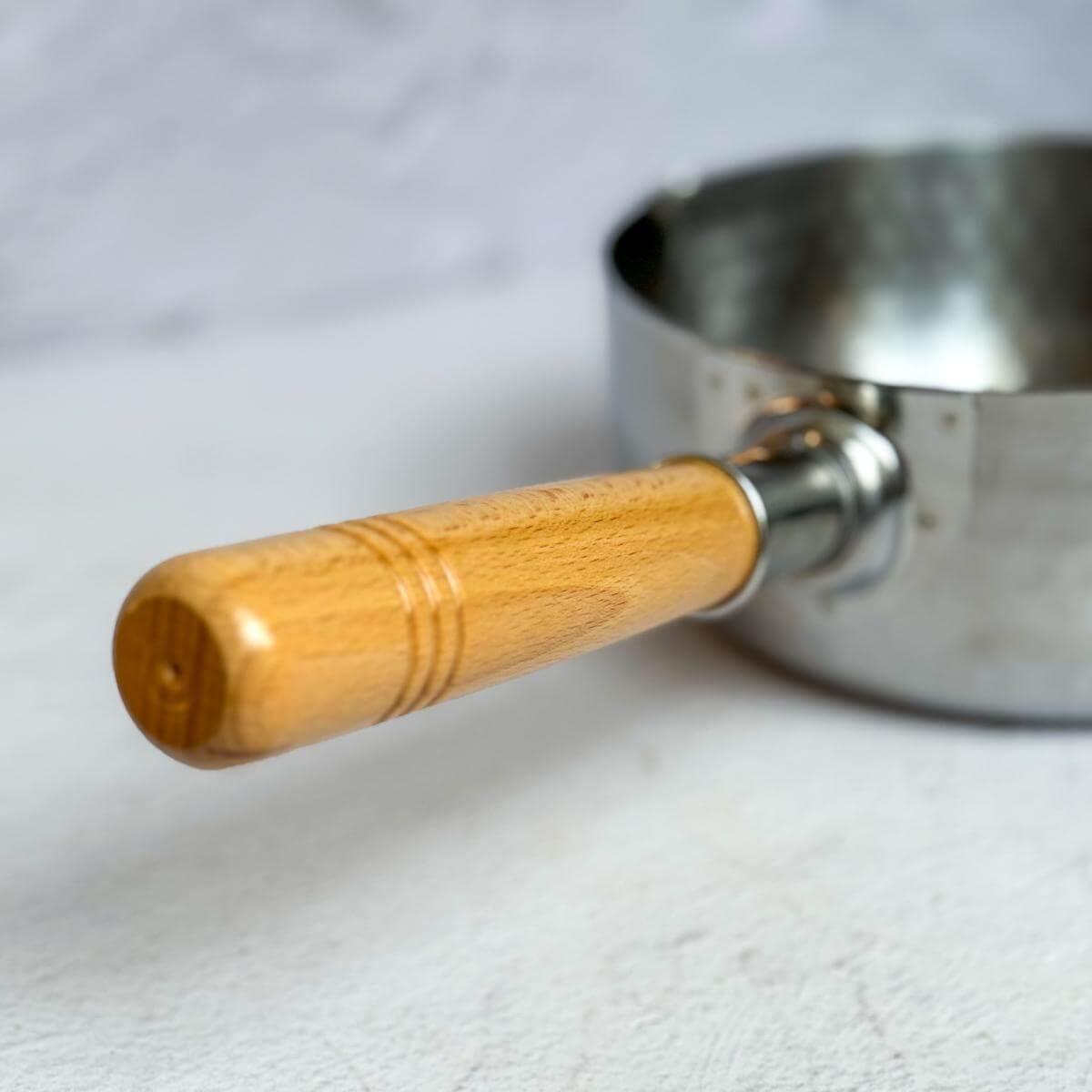 YOSHIKAWA Stainless Steel Yukihira Pot 18cm - Nagamochi Shop