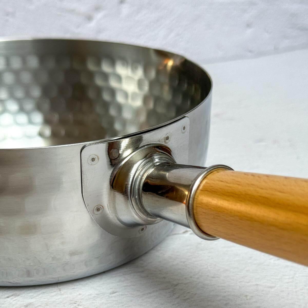 YOSHIKAWA Stainless Steel Yukihira Pot 18cm - Nagamochi Shop