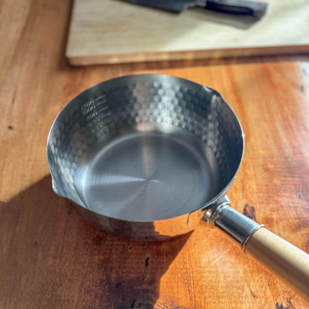 YOSHIKAWA Stainless Steel Yukihira Pot 18cm - Nagamochi Shop