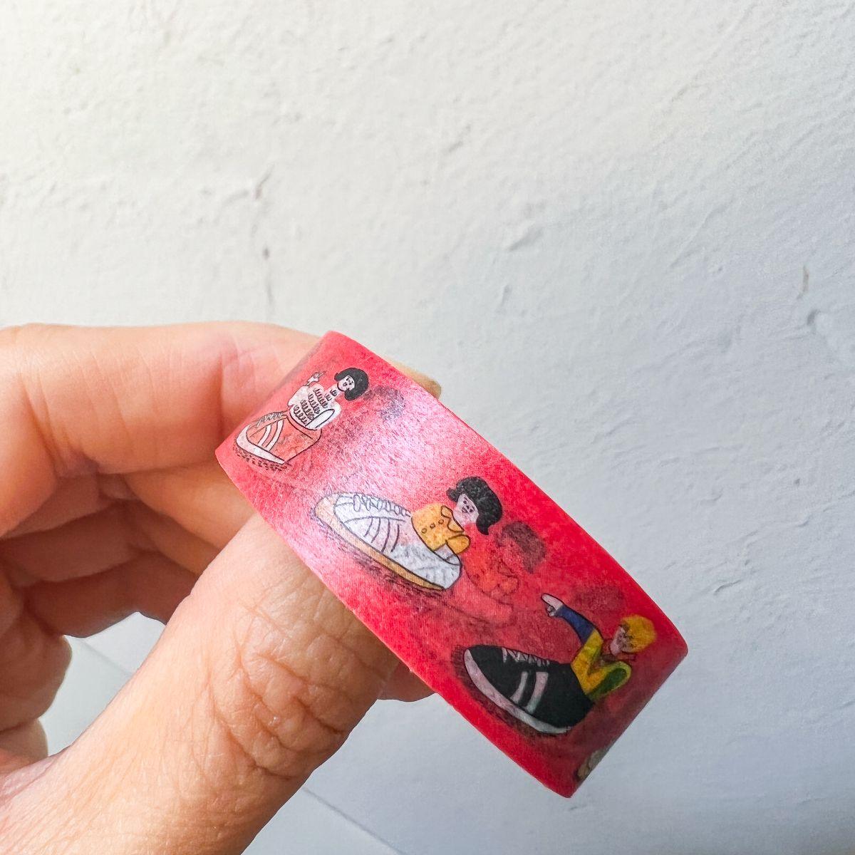 15mm Washi Tape "Shoes" - Nagamochi Shop