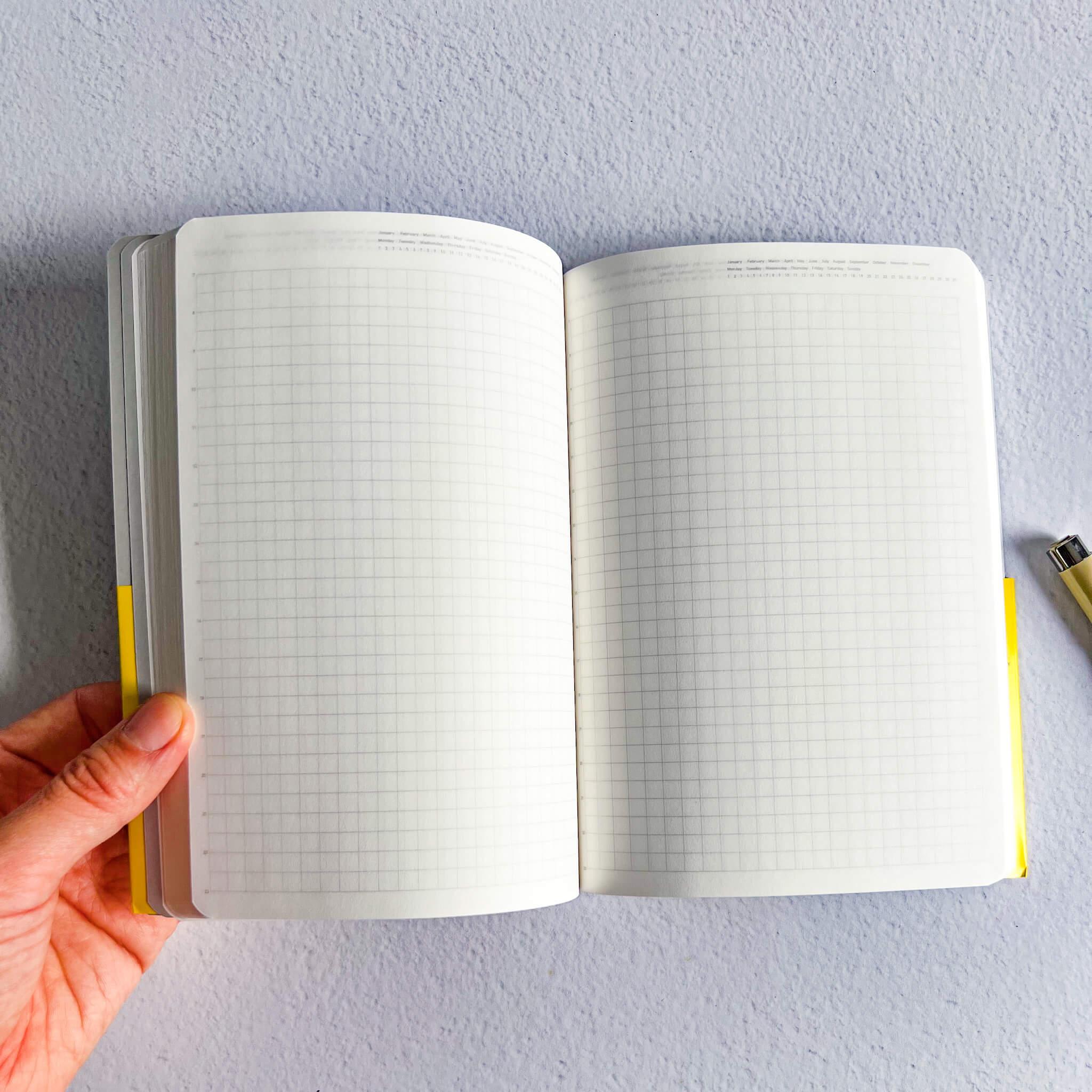 365 Days Journaling Notebook B6 - Nagamochi Shop