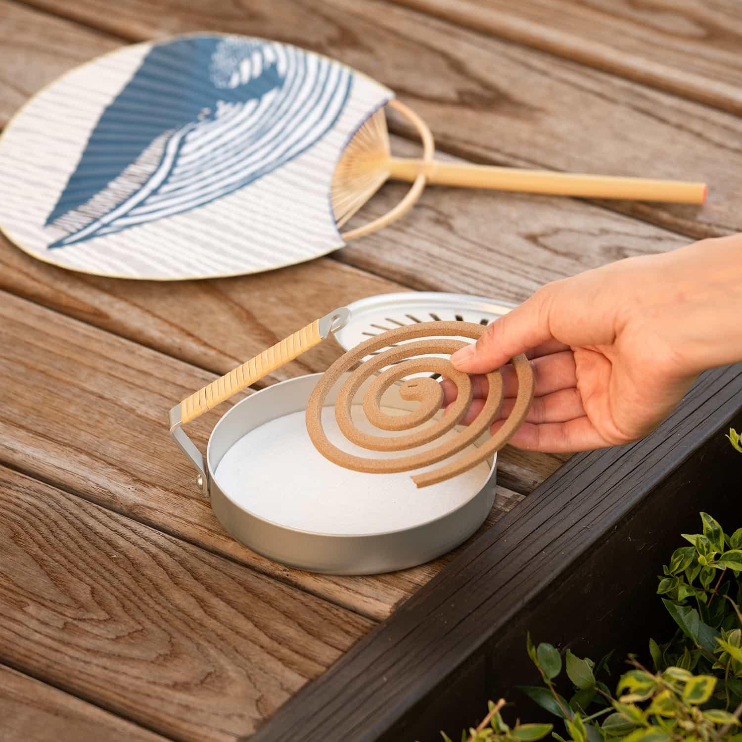 All Natural Mosquito Coil: Kikka Senkou (Chrysanthemum Coil) - Nagamochi Shop
