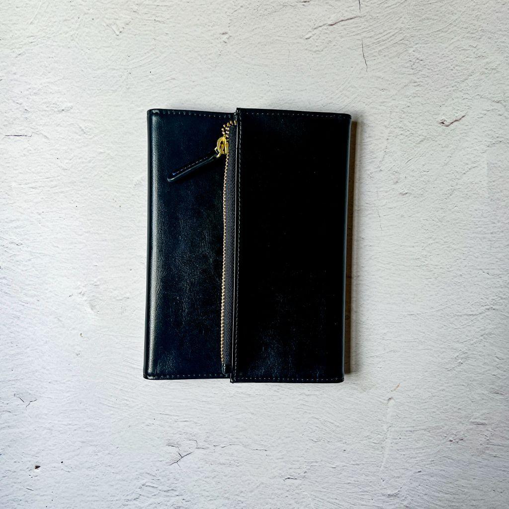 B6 Notebook Cover with Pen Case (Faux leather) - Nagamochi Shop