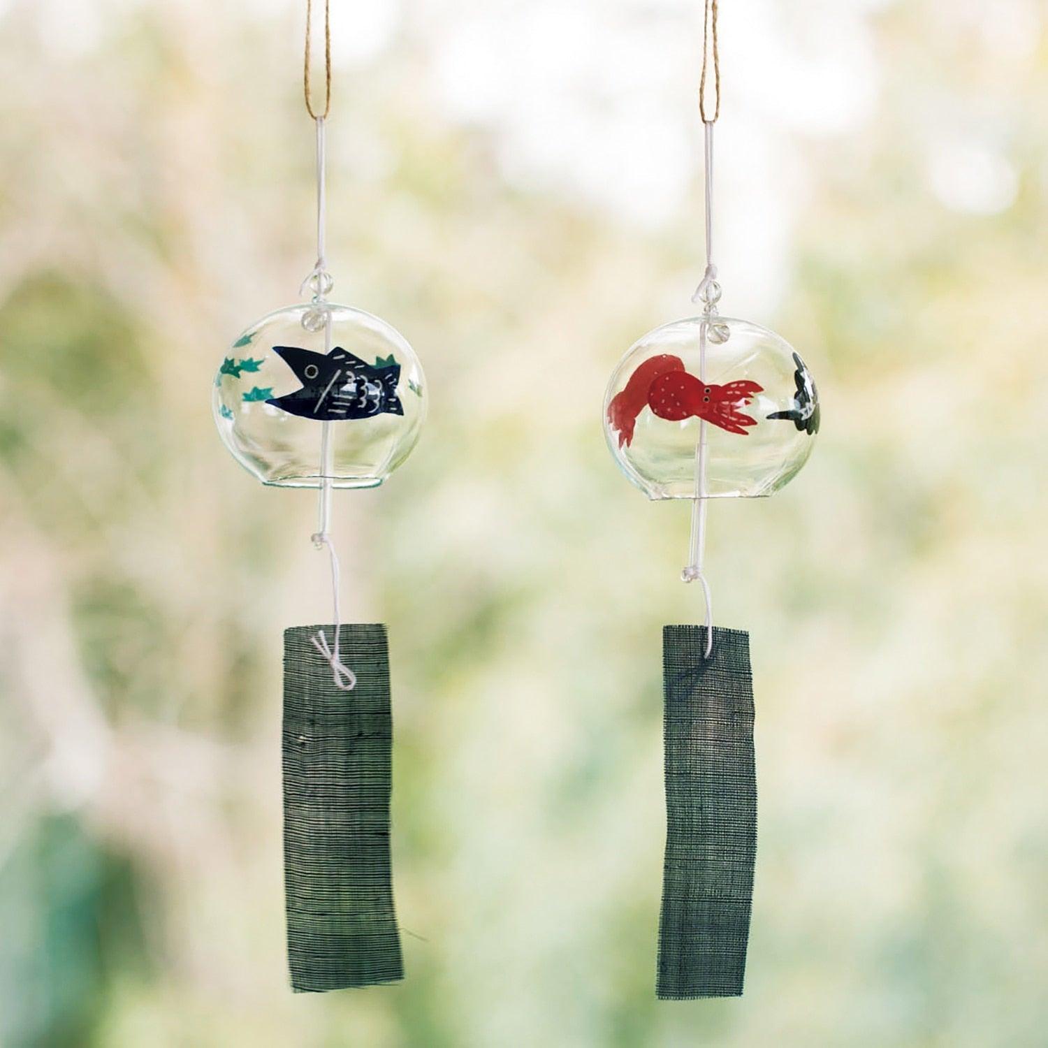 Edo Glass Japanese Wind Chime - Nagamochi Shop