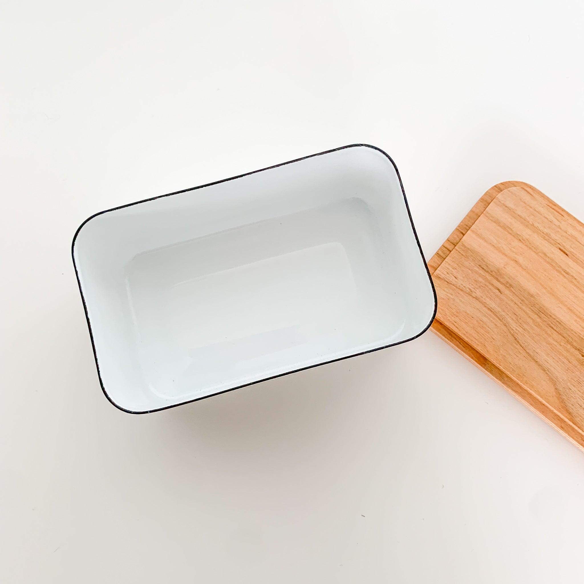 Enamel Butter Dish / NODA HORO - Nagamochi Shop