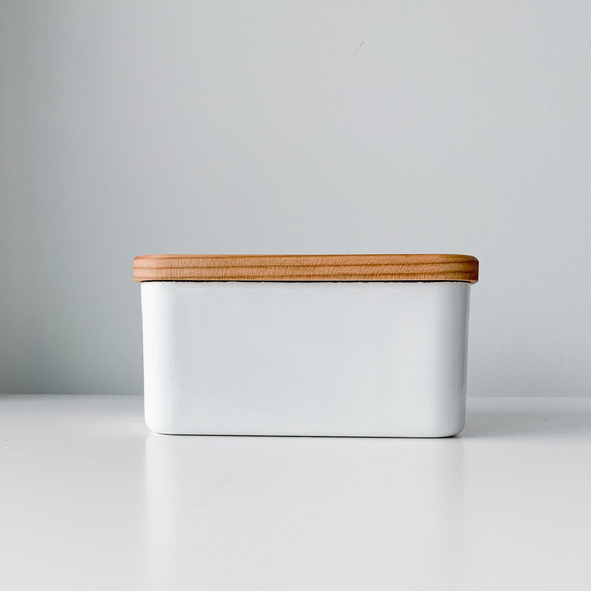 Enamel Butter Dish / NODA HORO - Nagamochi Shop