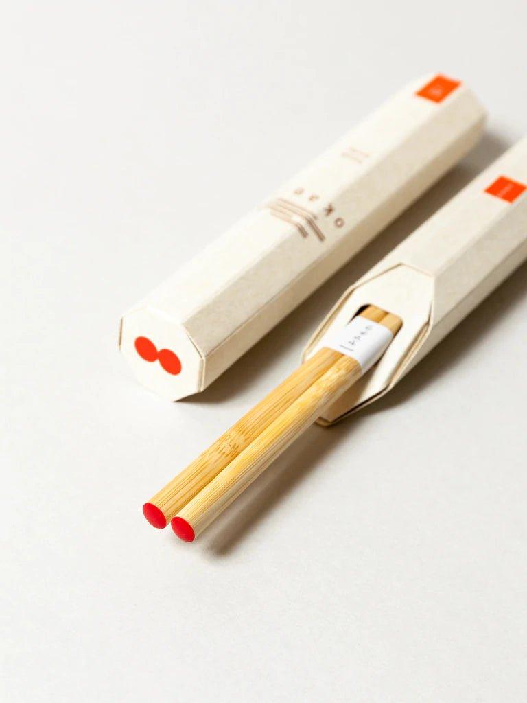 Handmade Bamboo Okaeri Chopsticks - Nagamochi Shop