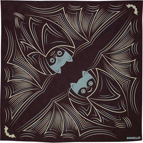 Hanging Animals Waterproof Furoshiki 70 x 70cm - Nagamochi Shop