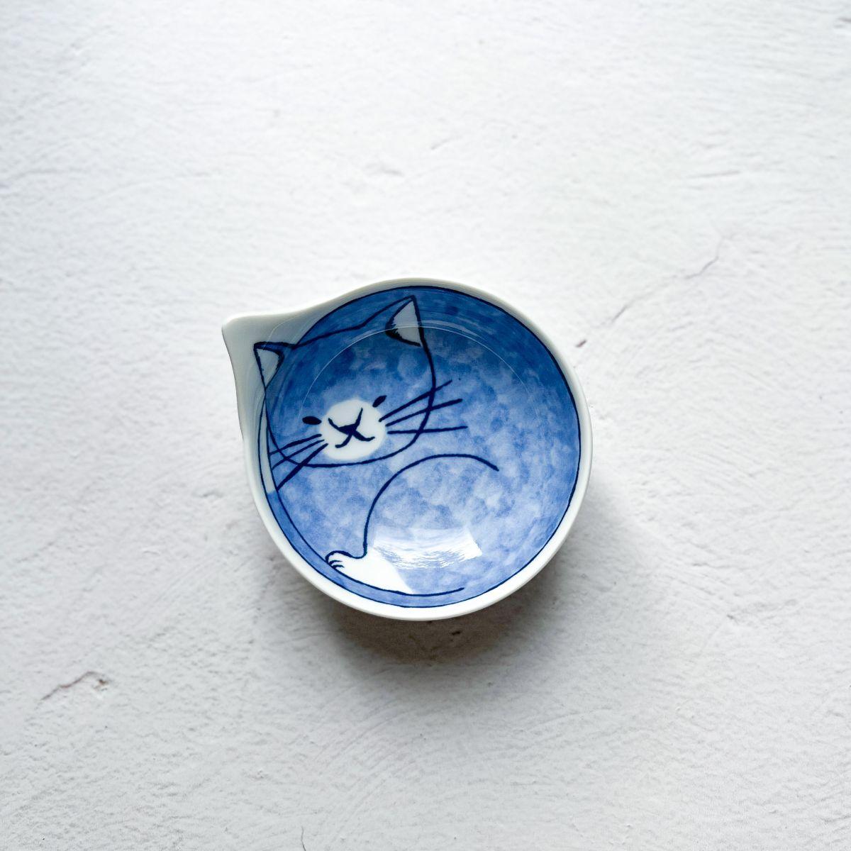 Hasami Porcelain Kitty Kobachi (Small Deep Dish) - Nagamochi Shop