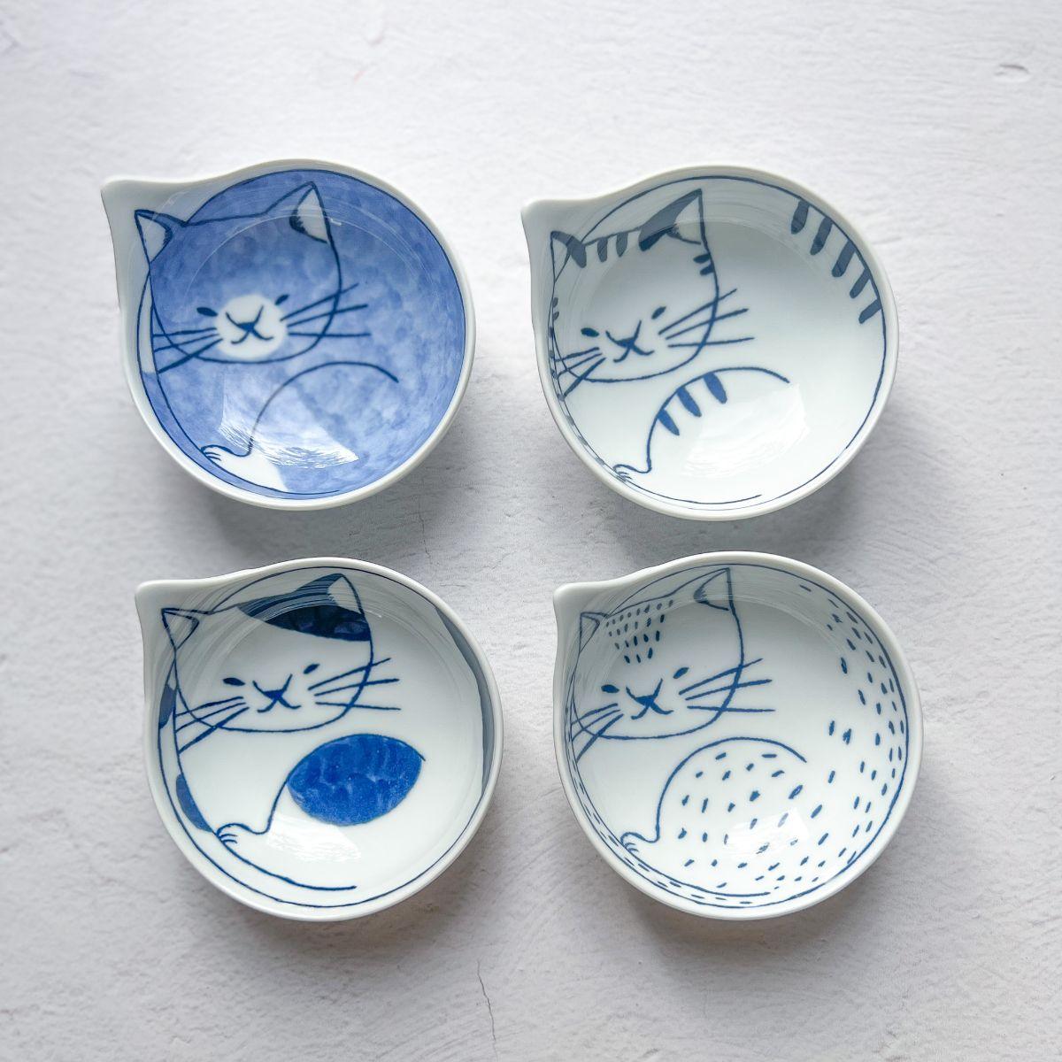 Hasami Porcelain Kitty Kobachi (Small Deep Dish) - Nagamochi Shop