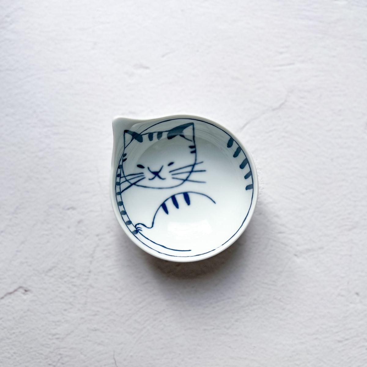 Hasami Porcelain Kitty Kobachi (Small Deep Dish) - Nagamochi Shop