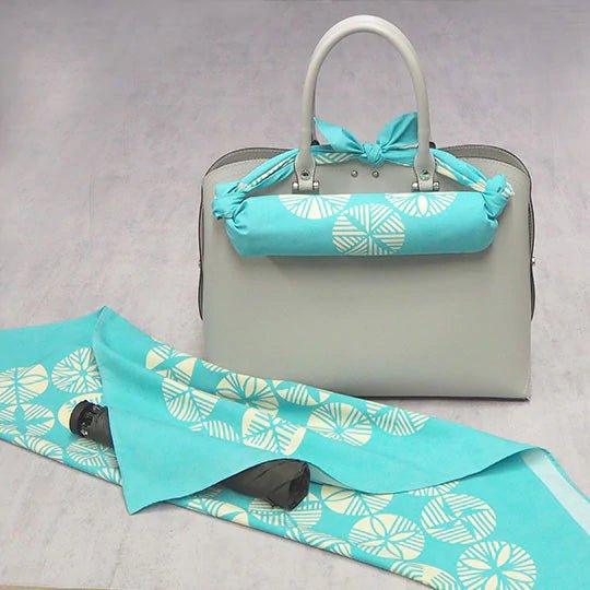 Isa Monyo Water-Repellent | Pine Turquoise 70x70cm - Nagamochi Shop