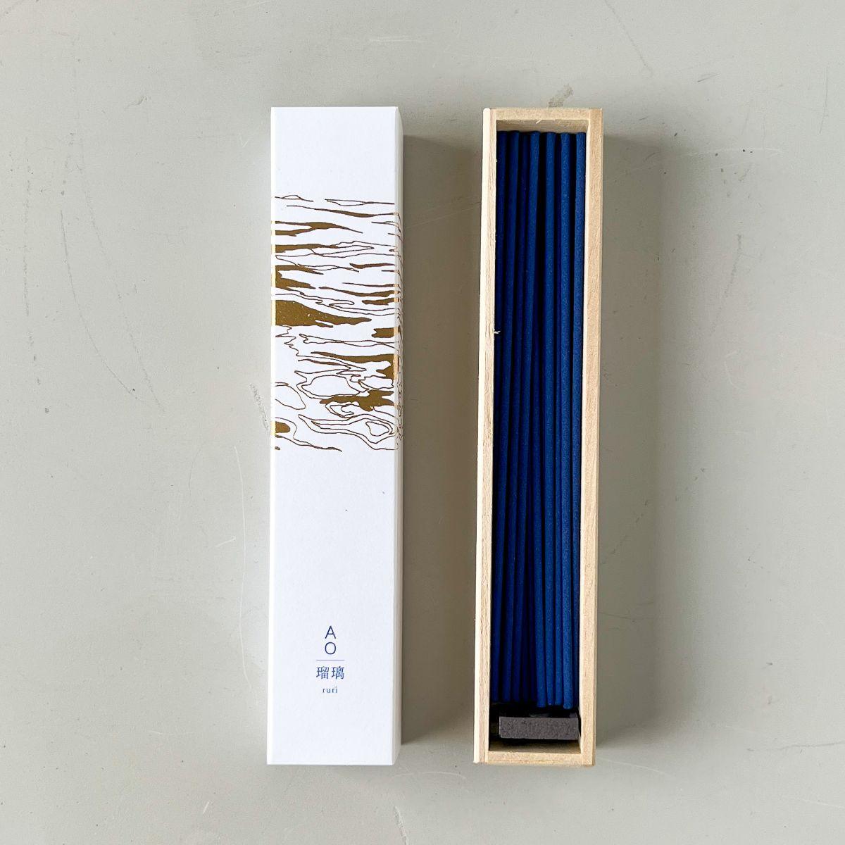 Japanese Incense "AO" - Nagamochi Shop