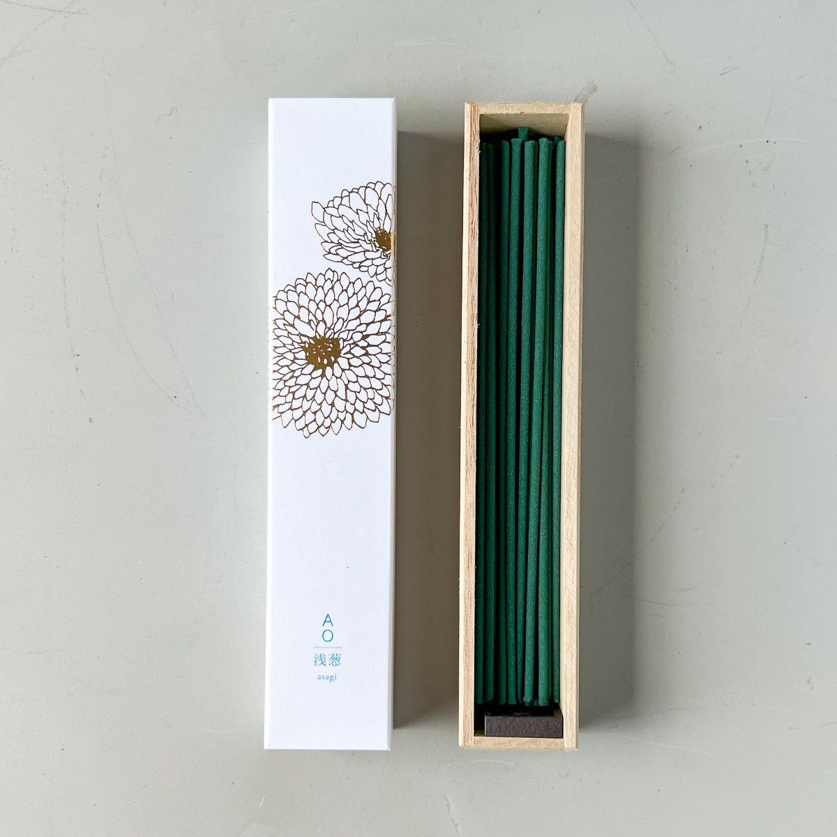 Japanese Incense "AO" - Nagamochi Shop
