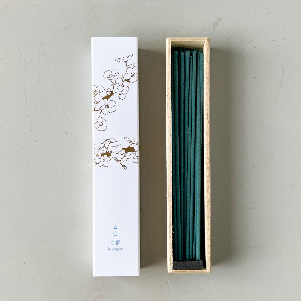 Japanese Incense "AO" - Nagamochi Shop