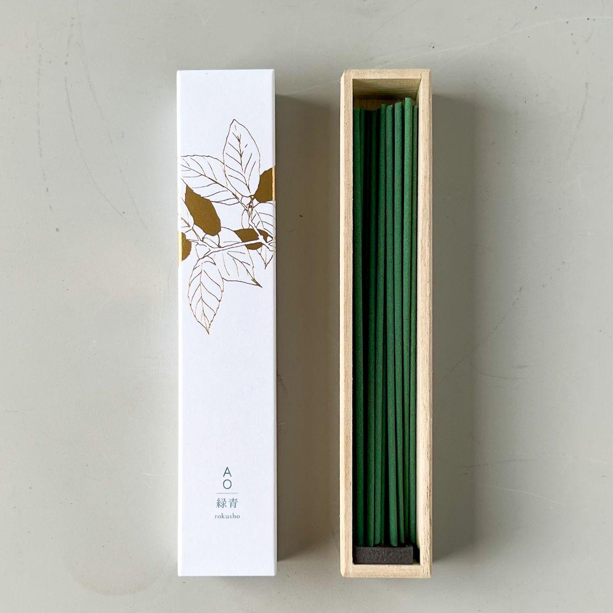 Japanese Incense "AO" - Nagamochi Shop